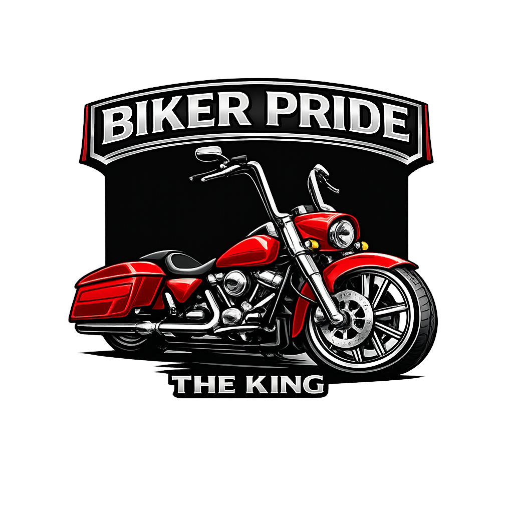 Biker Pride T-Shirt | Motorcycle Rider Tee | Outlaw Biker Shirt | Harley Rider Gift | Bagger Street Glide Road Glide Rider Shirt