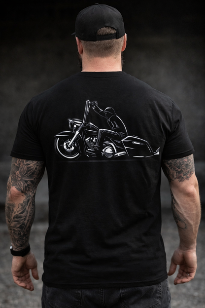Bagger Nation T-Shirt | Bagger Motorcycle Shirt | Road Glide Street Glide Bagger Tee | Biker Lifestyle Shirt | Motorcycle Rider Gift | Bagger Life